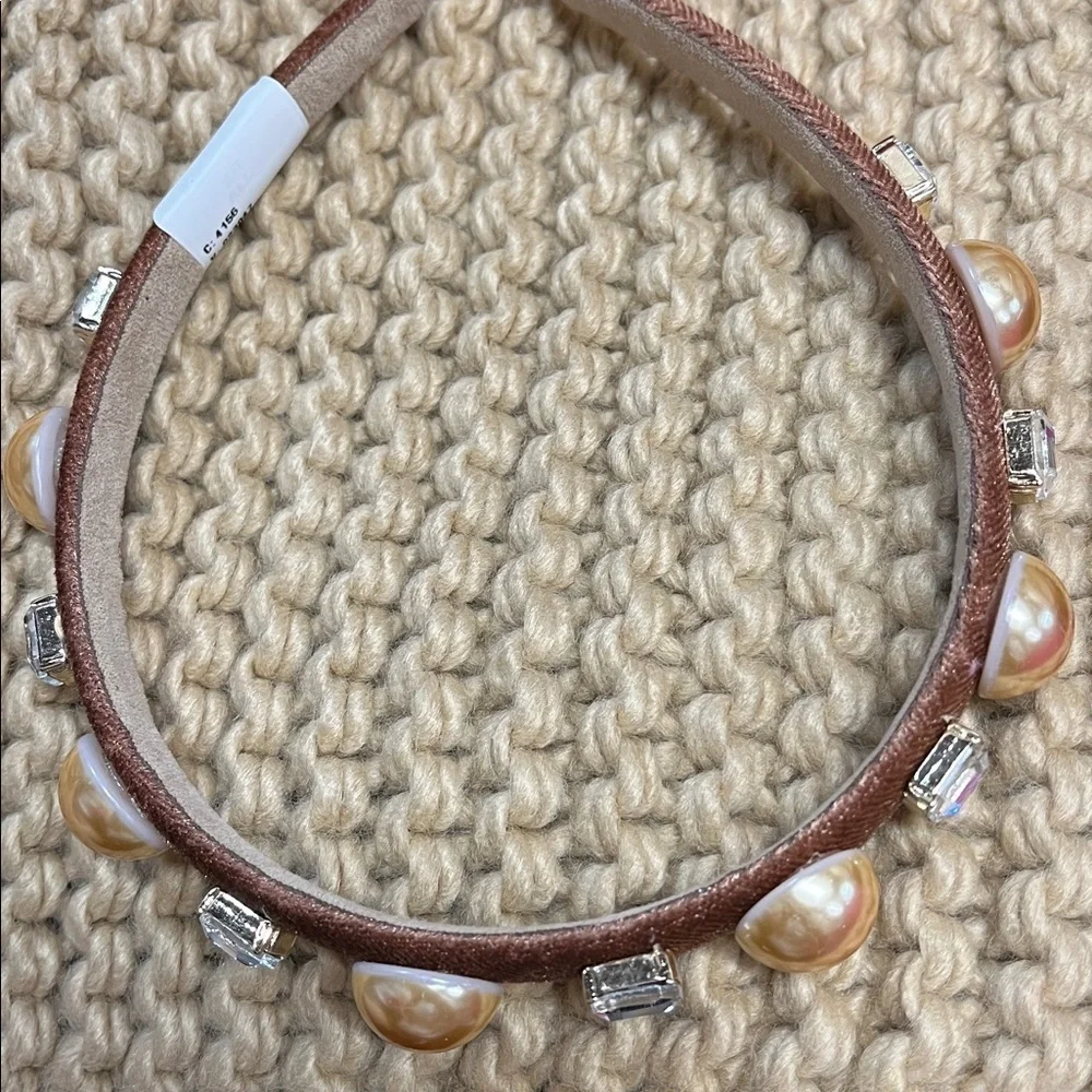 Anthropologie Jeweled Headband 1 piece new